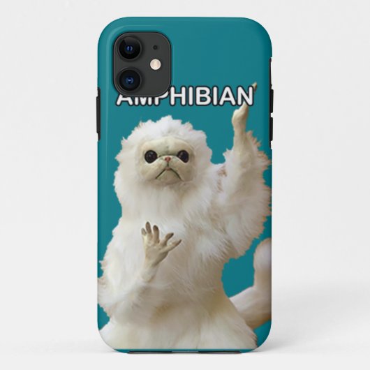 Perzische Cat Guardian Amphibian Meme Phone Case (Achterkant)