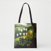 Perzische cyclamen tote bag (Voorkant)