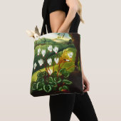 Perzische cyclamen tote bag (Dichtbij)
