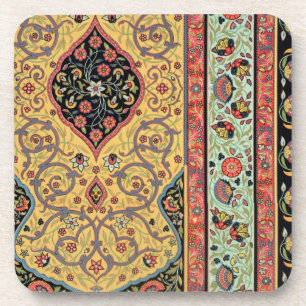 Perzische decoratie, bord XXV uit 'Polychrome Orn' Drankjes Onderzetter