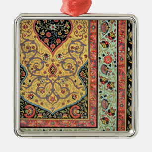 Perzische decoratie, bord XXV uit 'Polychrome Orn' Metalen Ornament