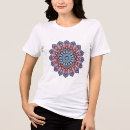 Perzische Emaillekunst (Minakari) -T-shirt Tri-Blend Shirt