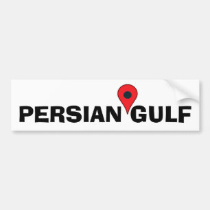 Perzische Golf Bumpersticker