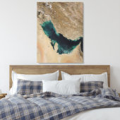 Perzische Golf Canvas Afdruk (Insitu (Slaapkamer))