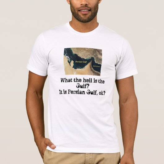 Perzische Golf T-shirt (Voorkant)