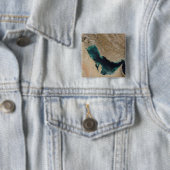 Perzische Golf Vierkante Button 5,1 Cm (In situ)