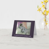 Perzische humoristische houding kaart (Gele Bloem)