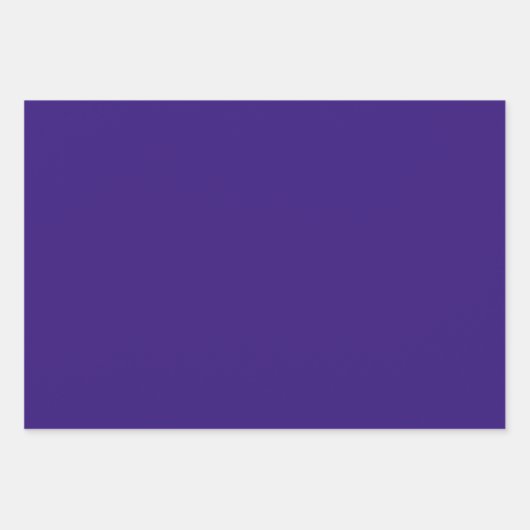 Perzische indigo Solid Color Inpakpapier Vel (Voorkant)