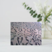 Perzische inschrijving briefkaart (Staand voorkant)