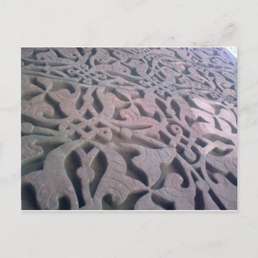 Perzische inschrijving briefkaart (Voorkant)