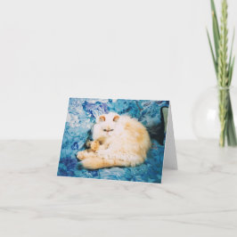 Perzische Kaart voor kattennota