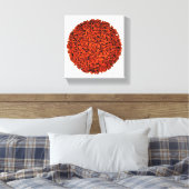 Perzische kalligrafie Canvas Afdruk (Insitu (Slaapkamer))