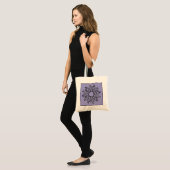 Perzische kalligrafie Canvas tas (Voorkant (model))