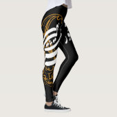 Perzische kalligrafie - Rumi 797 Leggings (Rechts)