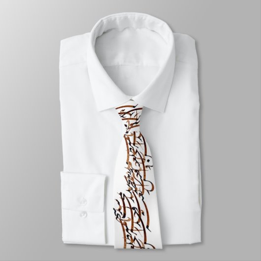 Perzische kalligrafie stropdas (Gebonden)