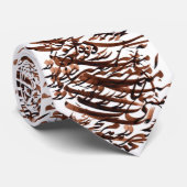 Perzische kalligrafie stropdas (Opgerold)