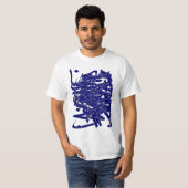 Perzische kalligrafie t-shirt (Voorkant volledig)