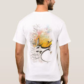 Perzische kalligrafie t-shirt (Achterkant)