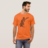 Perzische kalligrafie van Rumi Poem "Oud Man" T-shirt (Voorkant volledig)