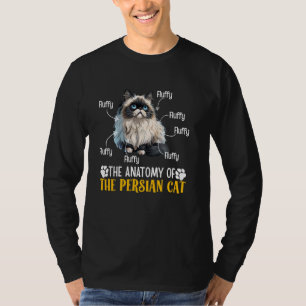 Perzische kat ANATOMIE VAN EEN PERZISCHE KAT Grapp T-shirt