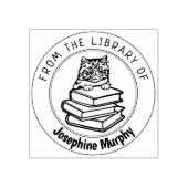 Perzische kat, boek uit de bibliotheek van rubberstempel (Afrduk)