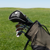 Perzische kat cadeau golfheadcover (Insitu)