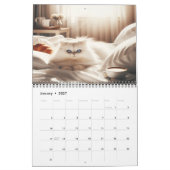 Perzische kat charme het hele jaar lang 20XX Kalender (Jan 2027)