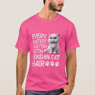 Perzische Kat ELKE UITRUSTING IS BETER MET PERZISC T-shirt