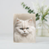 Perzische kat Feline Elegant Briefkaart (Staand voorkant)
