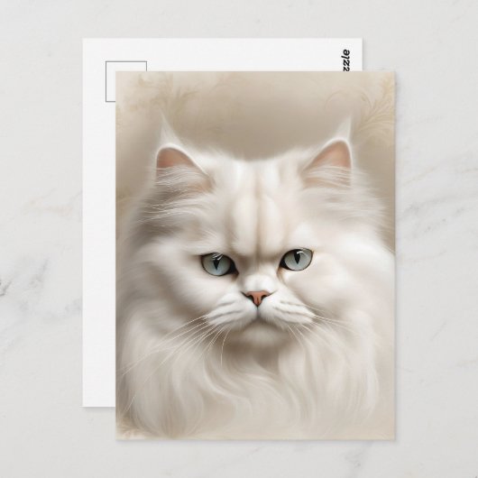 Perzische kat Feline Elegant Briefkaart (Voorkant / Achterkant)