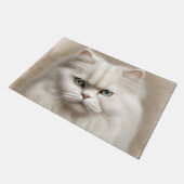Perzische kat Feline Elegant Deurmat (Schuin)
