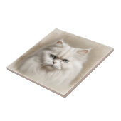 Perzische kat Feline Elegant Tegeltje (Zijkant)