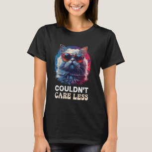 Perzische Kat Grappig KON NIET LESSER Geven Koel V T-shirt