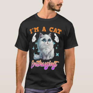Perzische Kat IK BEN EEN KAT LIEFHEBBER Perzische  T-shirt