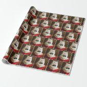 Perzische kat in een Valentijnsdoos Cadeaupapier (Uitgerold)
