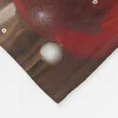 Perzische Kat in Sneeuw Kerstmis Fleece Deken (Hoek)