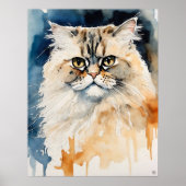 Perzische kat - Kat Art Print (Voorkant)