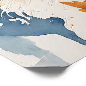 Perzische kat - Kat Art Print (Hoek)