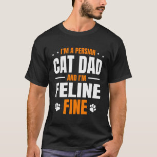 Perzische Kat Lover Kat Eigenaar Perzisch Longhair T-shirt