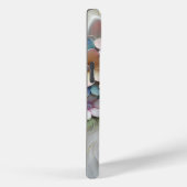 Perzische kat met bloemlaurier Case-Mate iPhone case (Achterkant / Rechts)