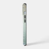 Perzische kat met bloemlaurier iPhone 15 case (Linkerkant)