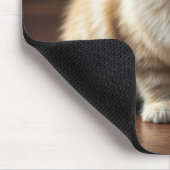 Perzische kat met een lege voerbak muismat (Hoek)