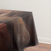 Perzische Kat Met Sinterklaas Feestelijke Kerstmis Tafelkleed (Voorbeeld)