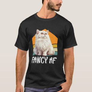 Perzische Kat Moeder FANCY AF Perzische Kat Eigena T-shirt