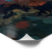 Perzische kat op een vliegend tapijt perfect poster (Hoek)