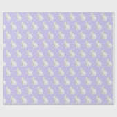 Perzische kat op Stippen Cadeaupapier (Vlak)