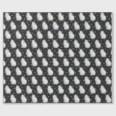 Perzische kat op Stippen Cadeaupapier (Vlak)