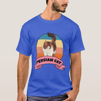 Perzische kat Perzische kat meisje T-shirt
