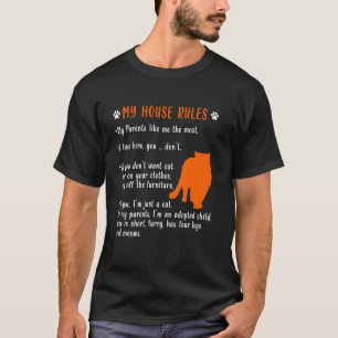 PERZISCHE KAT REGEERT Grappige Perzische Katten Li T-shirt