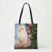 Perzische kat Rozen Dryad Tote Bag (Voorkant)